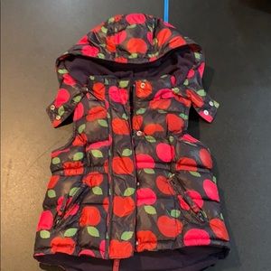 Gap apple puffer vest toddler 4
